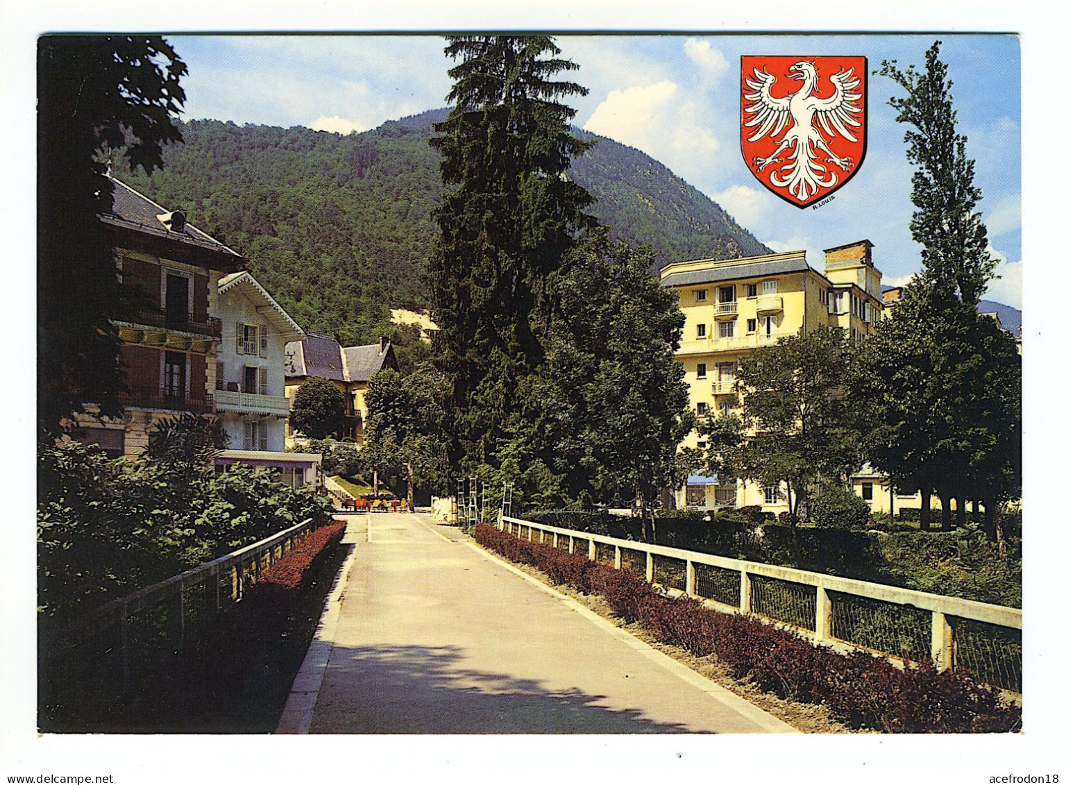 BRIDES-LES-BAINS - Pont Chamberlin Sur Le Doron Et Parc Thermal - Brides Les Bains