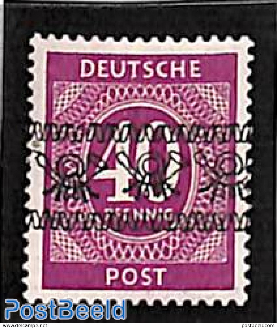 Germany, Federal Republic 1948 40pf, Stamp Out Of Set, Mint NH - Sonstige & Ohne Zuordnung