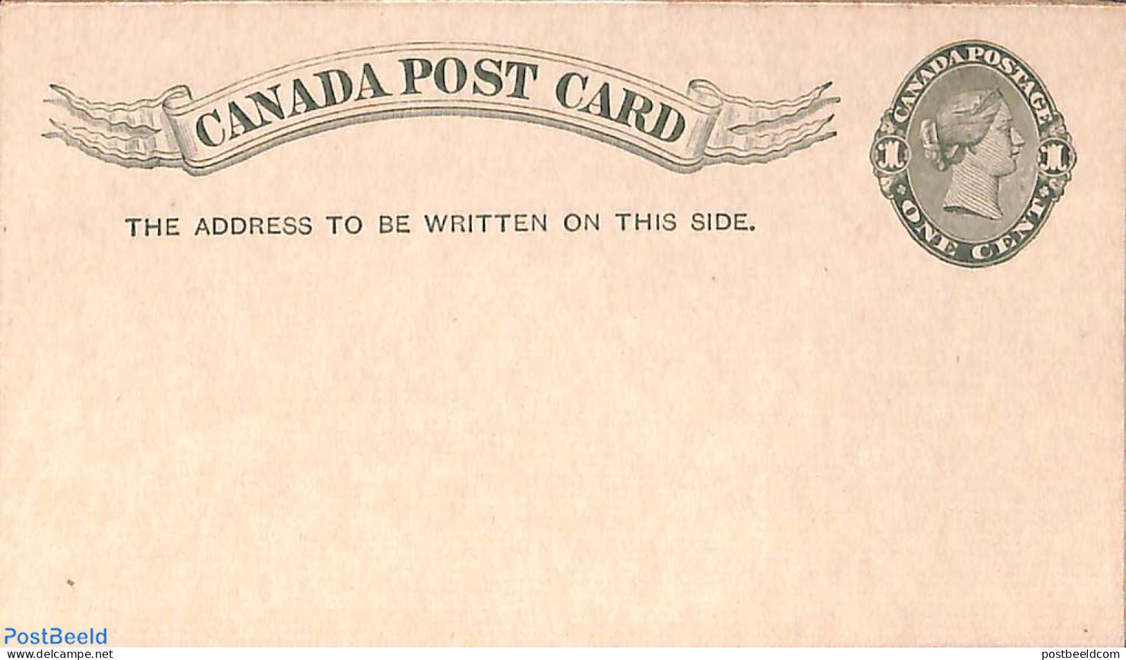 Canada 1887 Reply Paid Postcard 1+1c, Unused Postal Stationary - Cartas & Documentos