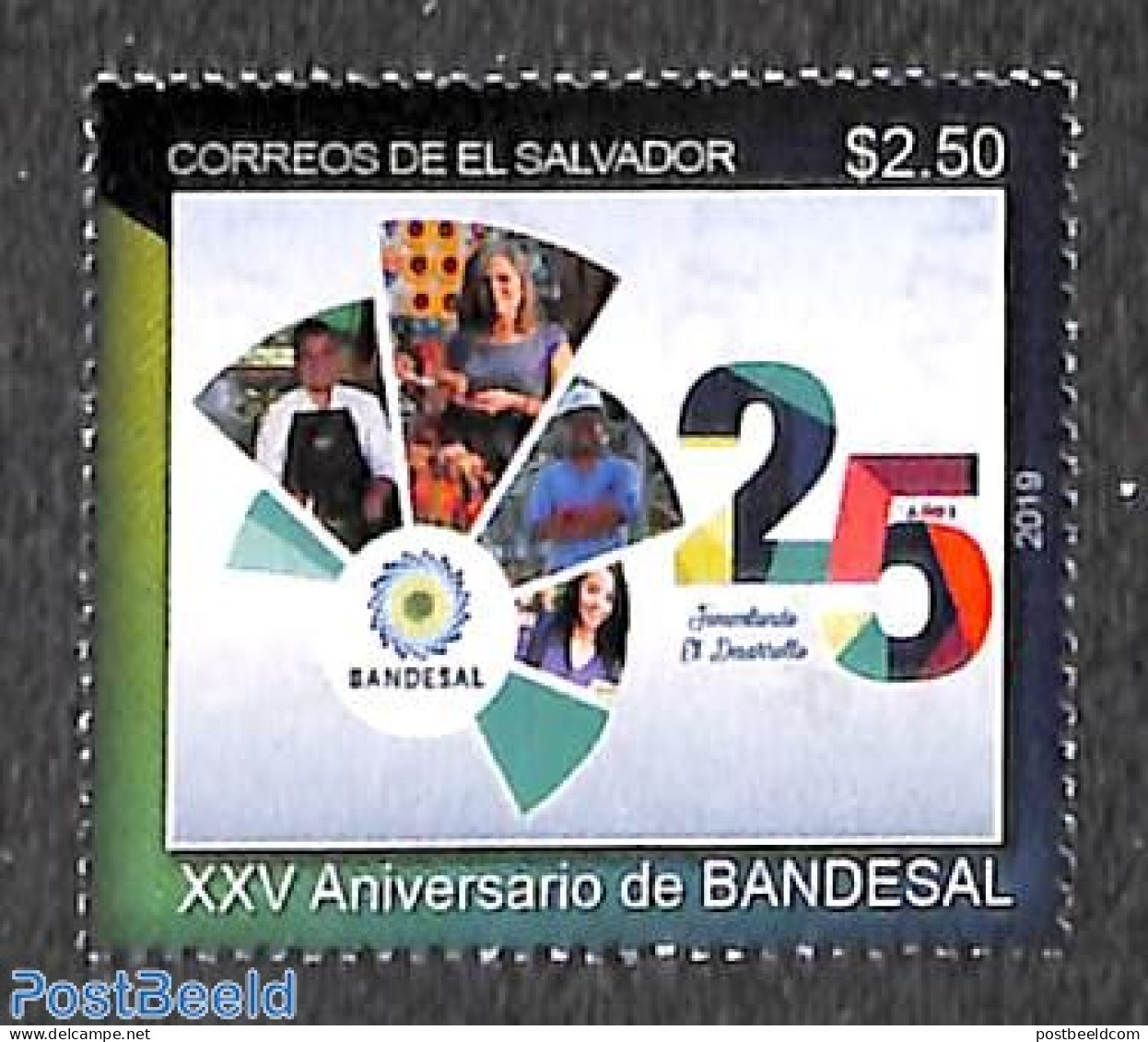 El Salvador 2019 BANDESAL 1v, Mint NH - El Salvador