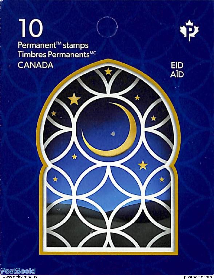 Canada 2021 Eid Booklet S-a, Mint NH, Stamp Booklets - Ongebruikt