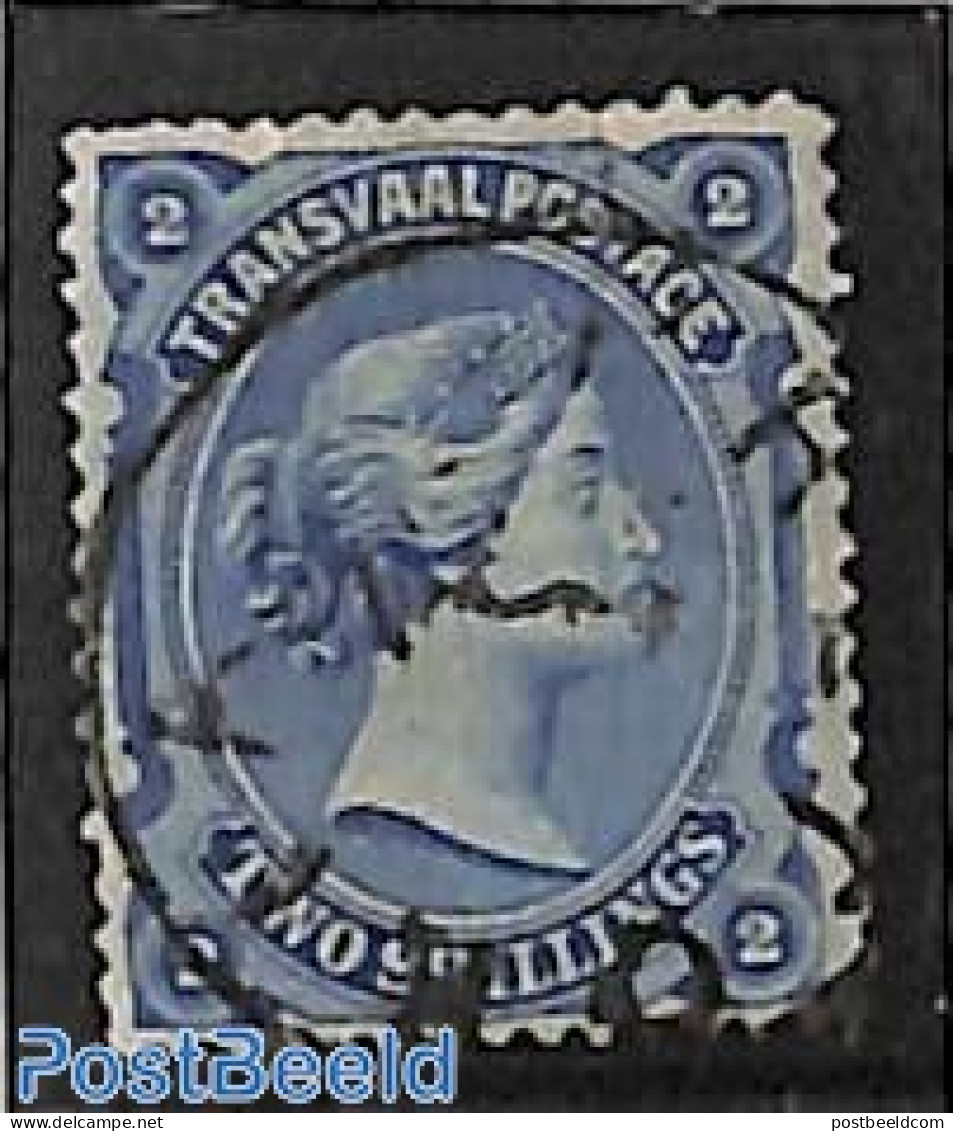 South Africa 1878 Transvaal, 2sh, Used, Used Stamps - Oblitérés