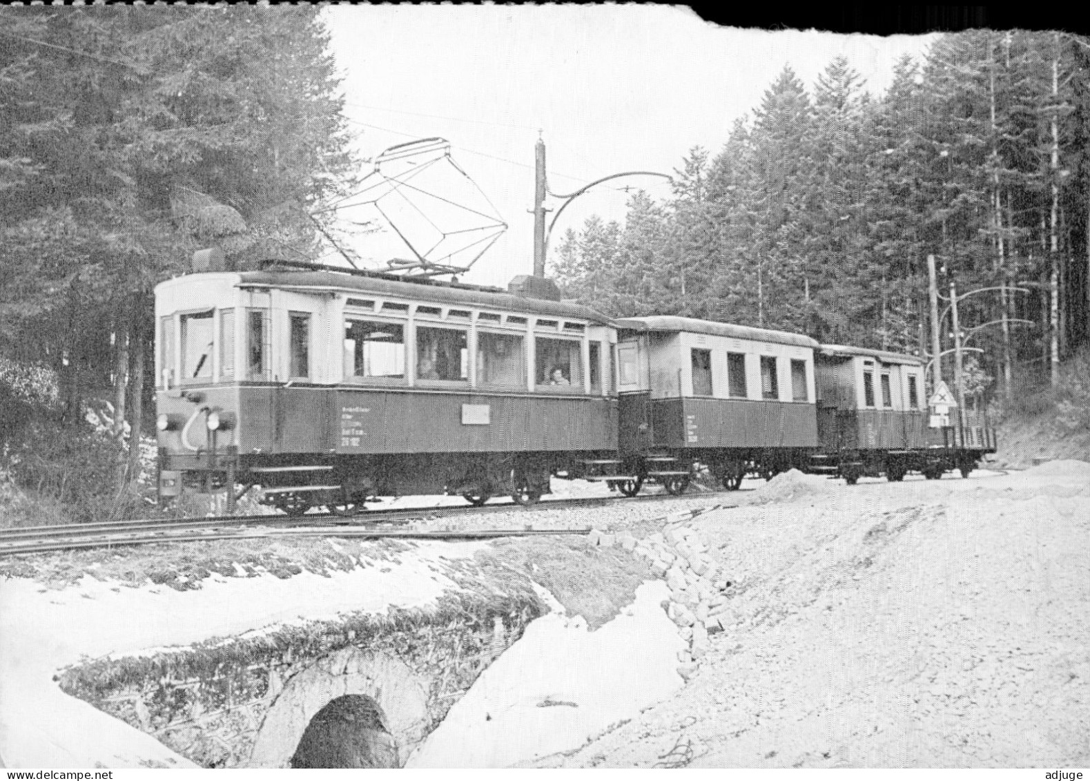 CPSM- Lokalbahn Vöcklamarkt–Attersee (1966)* 2 Scans - Estaciones Con Trenes