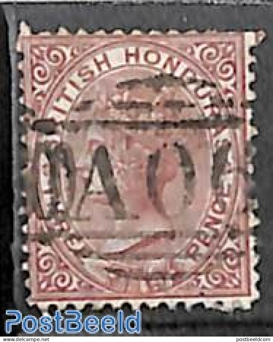 Belize/British Honduras 1872 3d, WM Crown-CC, Perf. 12.5, Used, Used Stamps - Honduras Británica (...-1970)