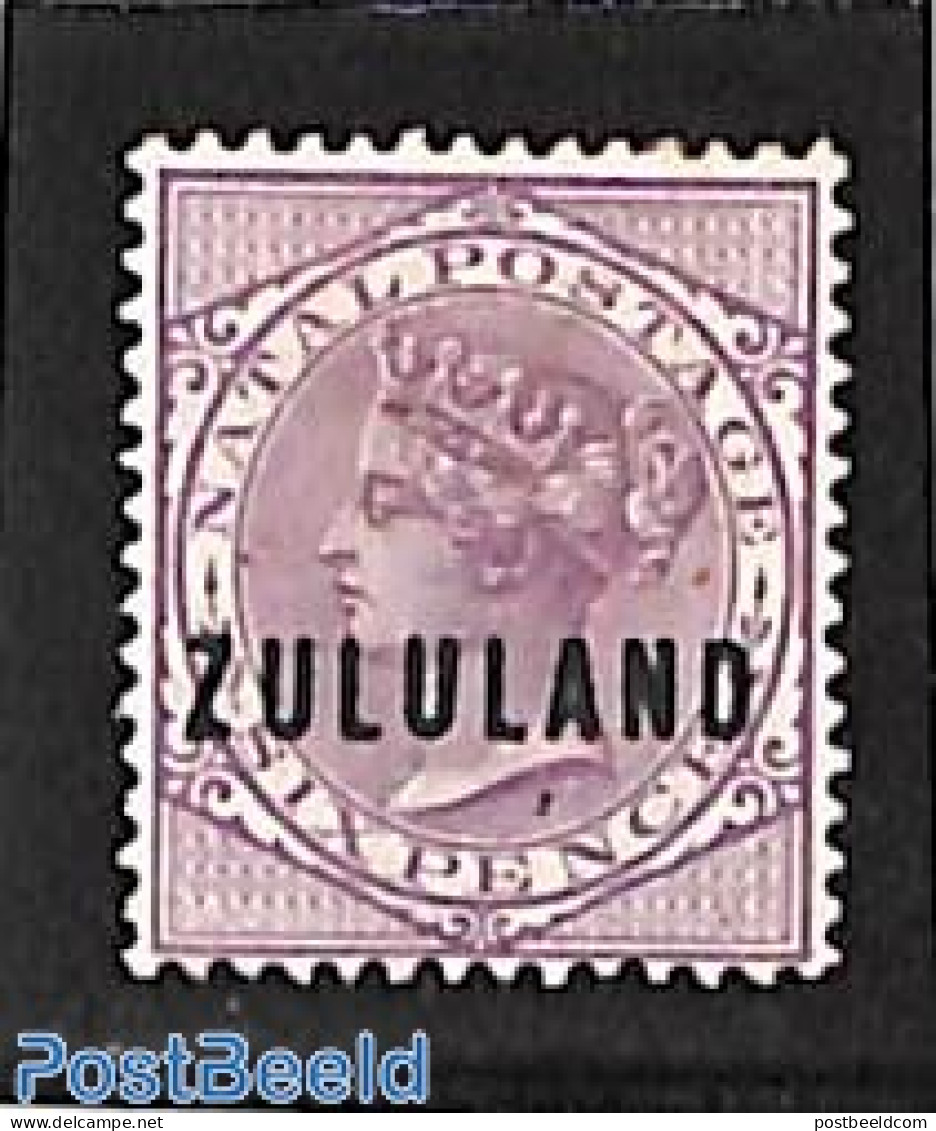 South Africa 1894 Zululand, Overprint 1v, Unused (hinged) - Nuovi
