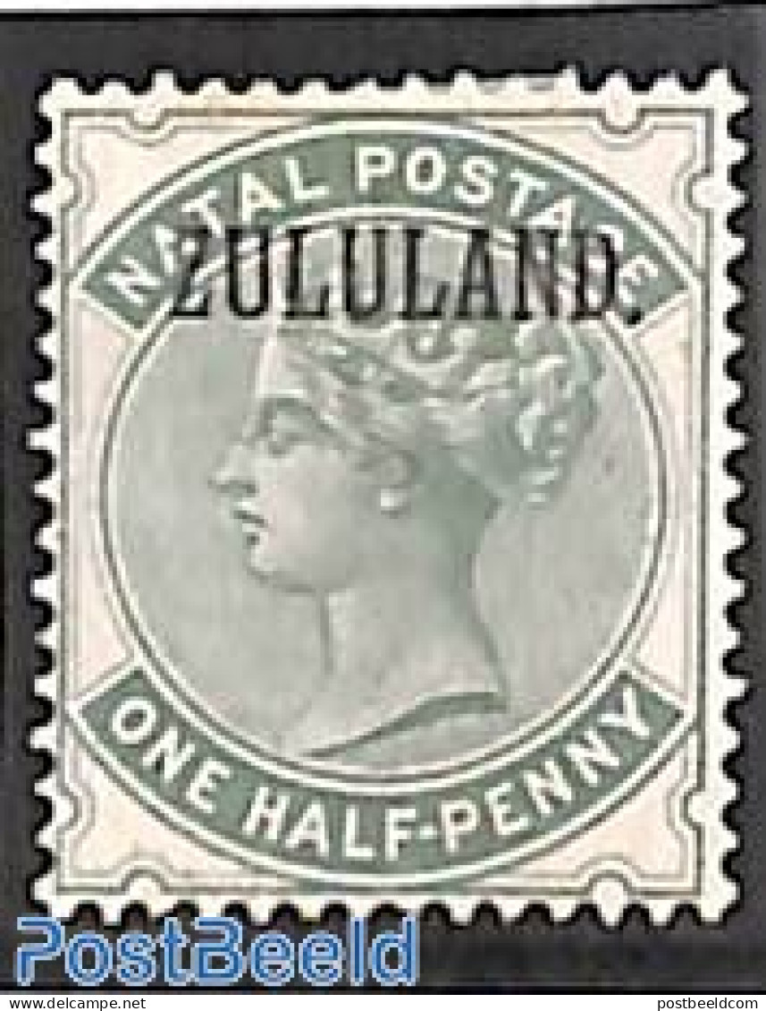 South Africa 1888 Zululand, 1/2d, Unused Without Gum, Unused (hinged) - Nuevos