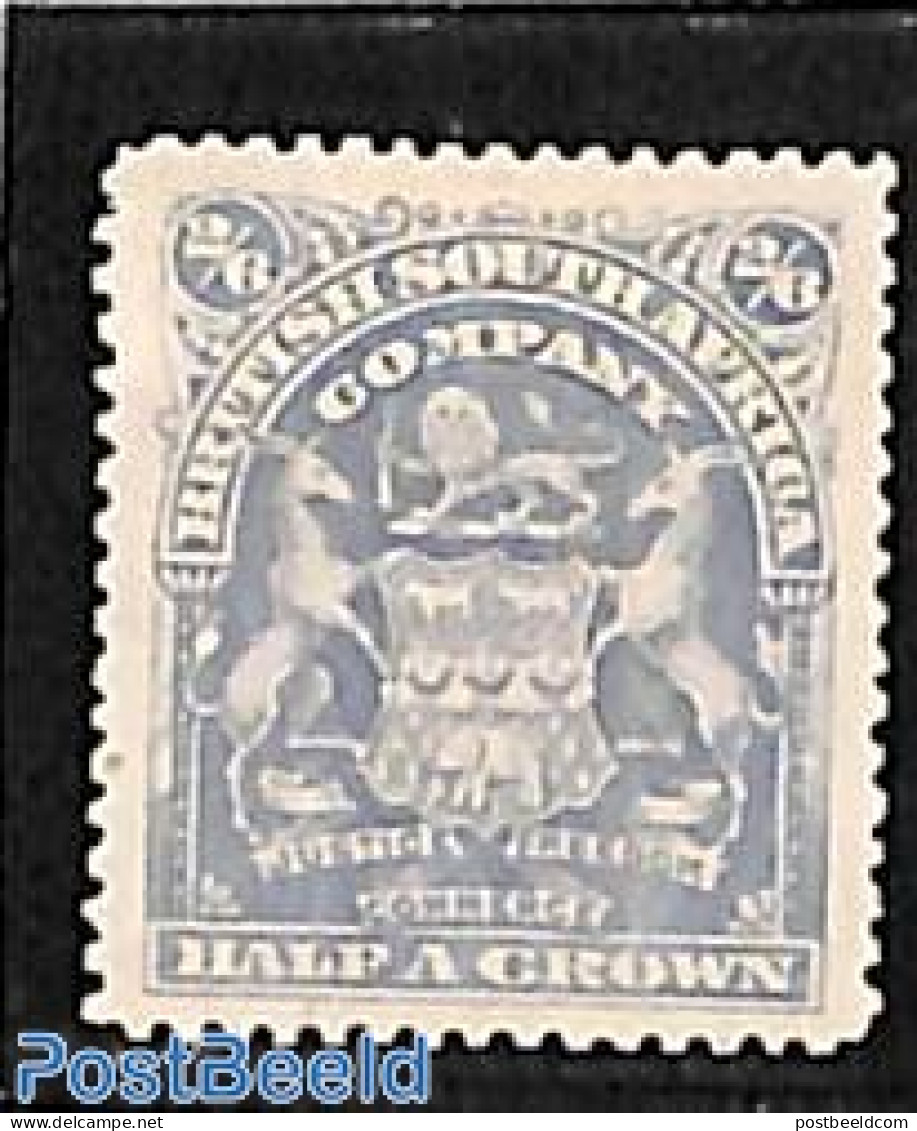 Rhodesia 1898 Br. South Africa Company, 2/6sh, Stamp Out Of Set, Unused (hinged), History - Coat Of Arms - Sonstige & Ohne Zuordnung