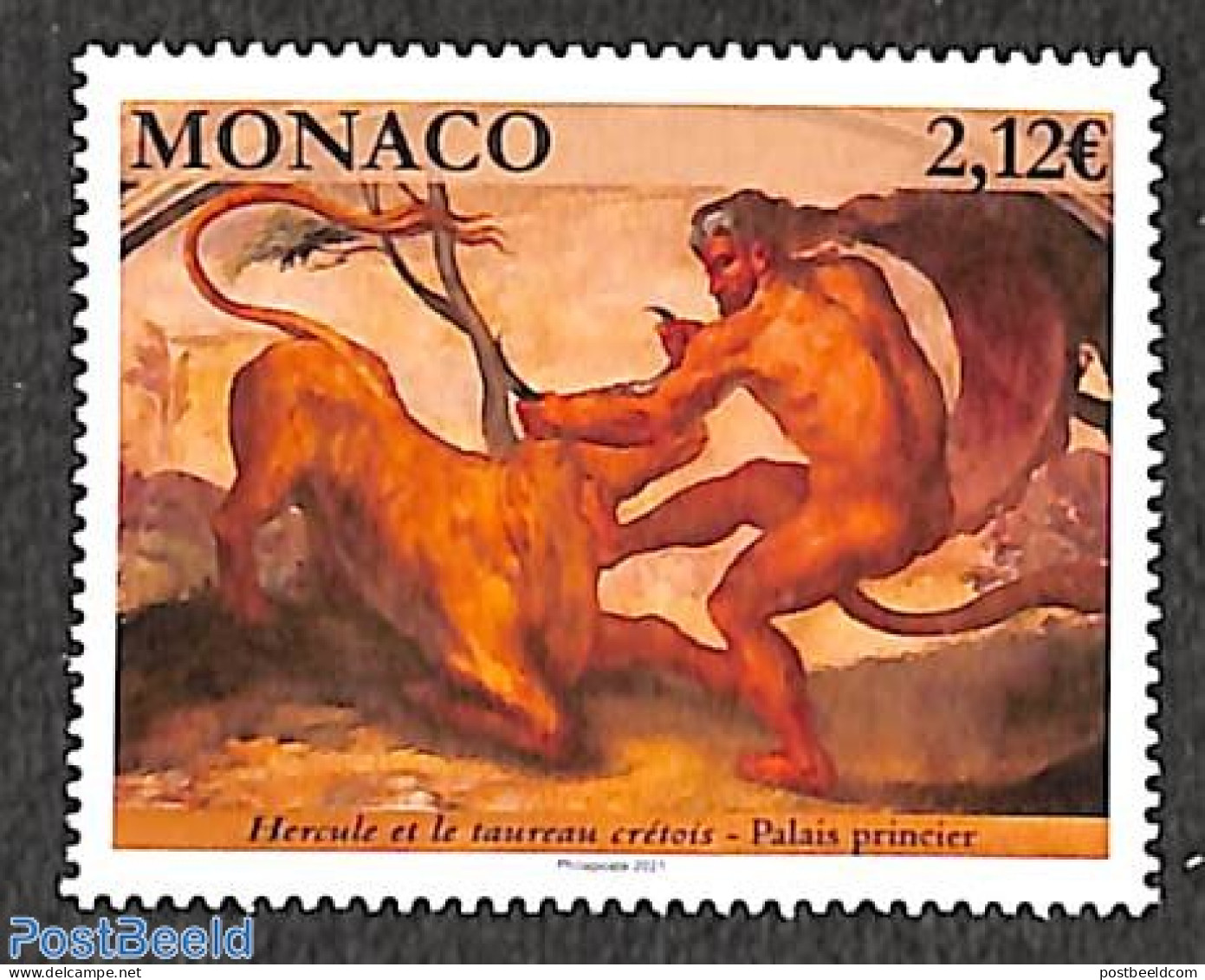 Monaco 2021 Art 1v, Mint NH, Art - Paintings - Ungebraucht
