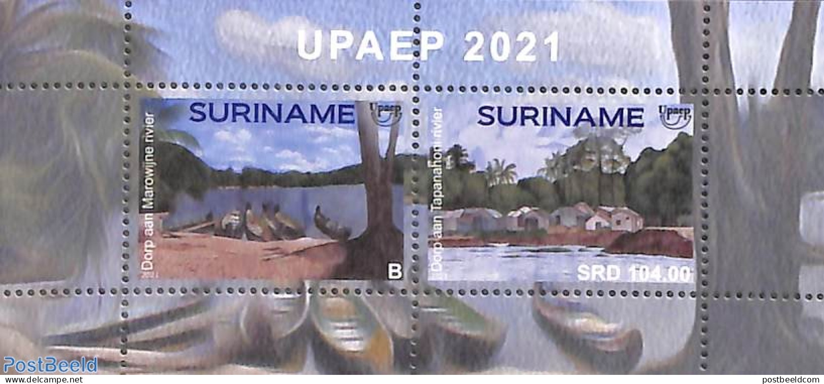 Suriname, Republic 2021 UPAEP, Tourism S/s, Mint NH, Various - U.P.A.E. - Tourism - Suriname