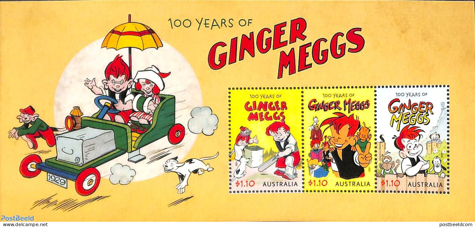 Australia 2021 Ginger Meggs S/s, Mint NH, Art - Comics (except Disney) - Neufs