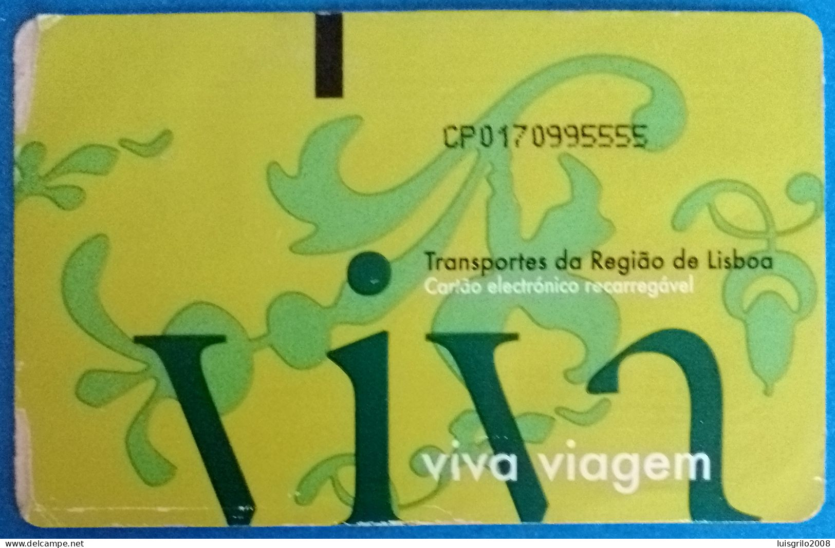 Portugal, PASSE 2018 - Viva Viagem -|- Operadores De Transportes Lisboa - Europa