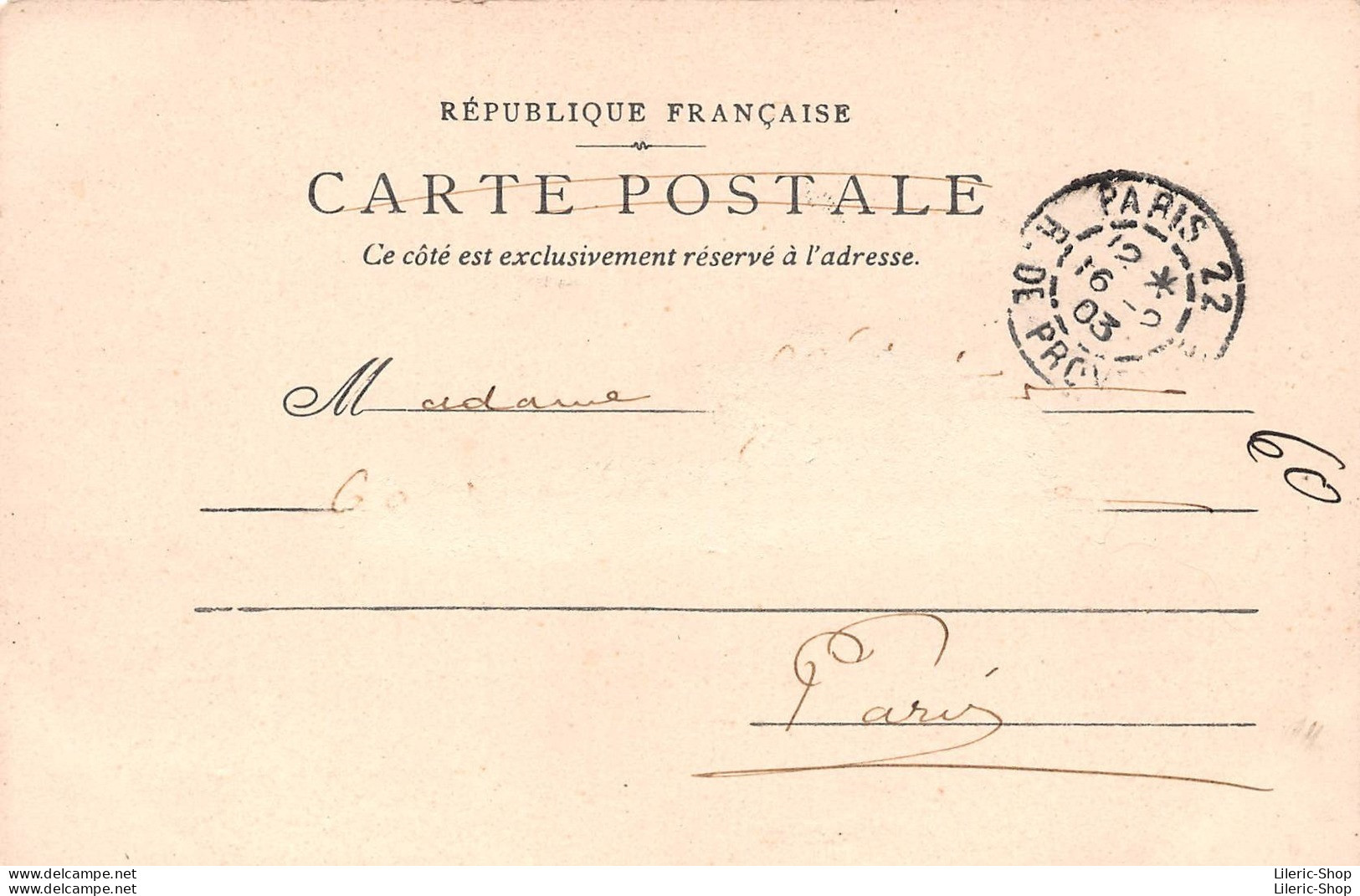 Musée Carnavalet - Vue Du Grand Chatelet - Éd. P.S. à D. Érika N°202 P.M. Phot. - 1903 CPR - Musées