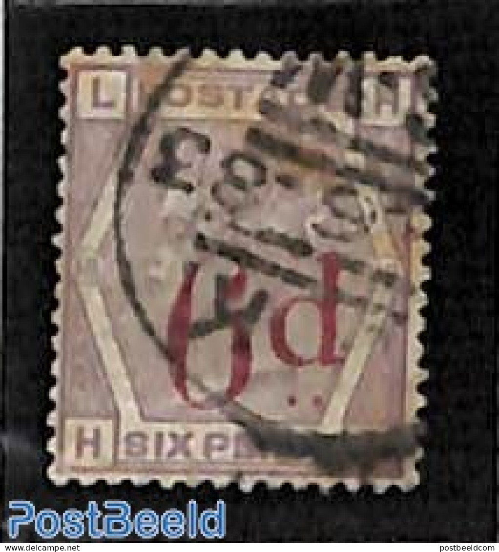 Great Britain 1883 6d On 6d, Used, Used Stamps - Gebraucht