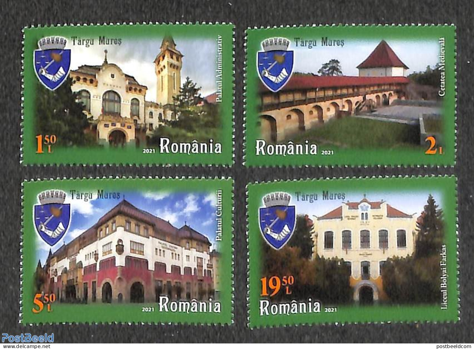 Romania 2021 Targu Mures 4v, Mint NH - Unused Stamps