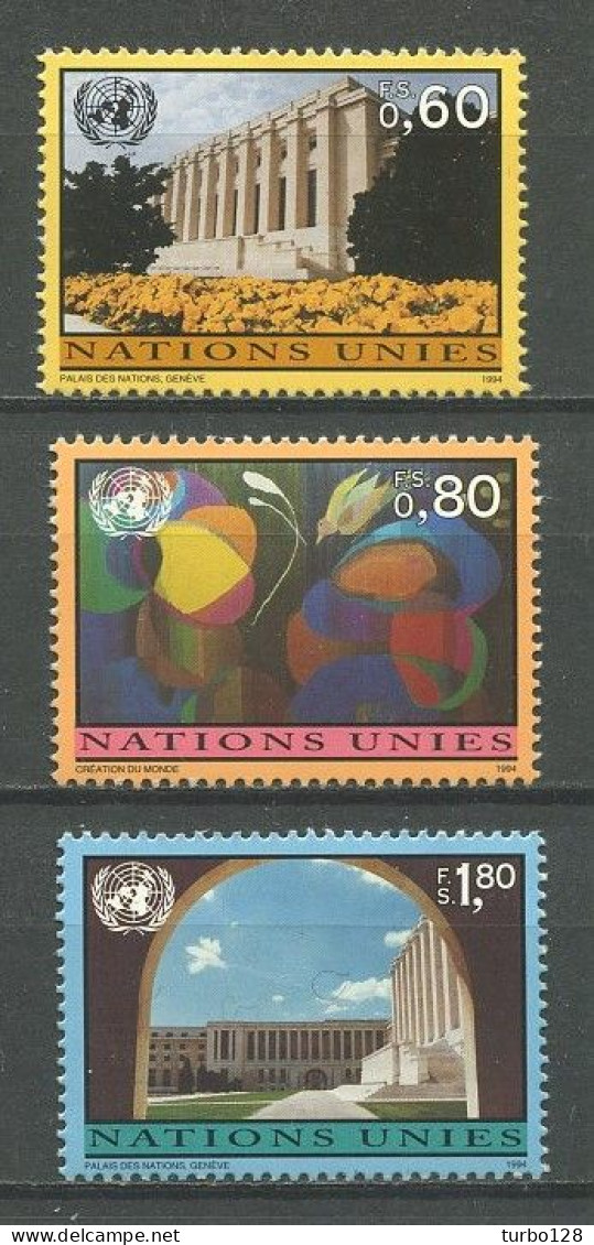 N.U. GENEVE 1994 N° 276/278 ** Neufs MNH  Superbes C 4.75 € Série Courante  Palais Tapisserie Oiseaux Birds - Neufs