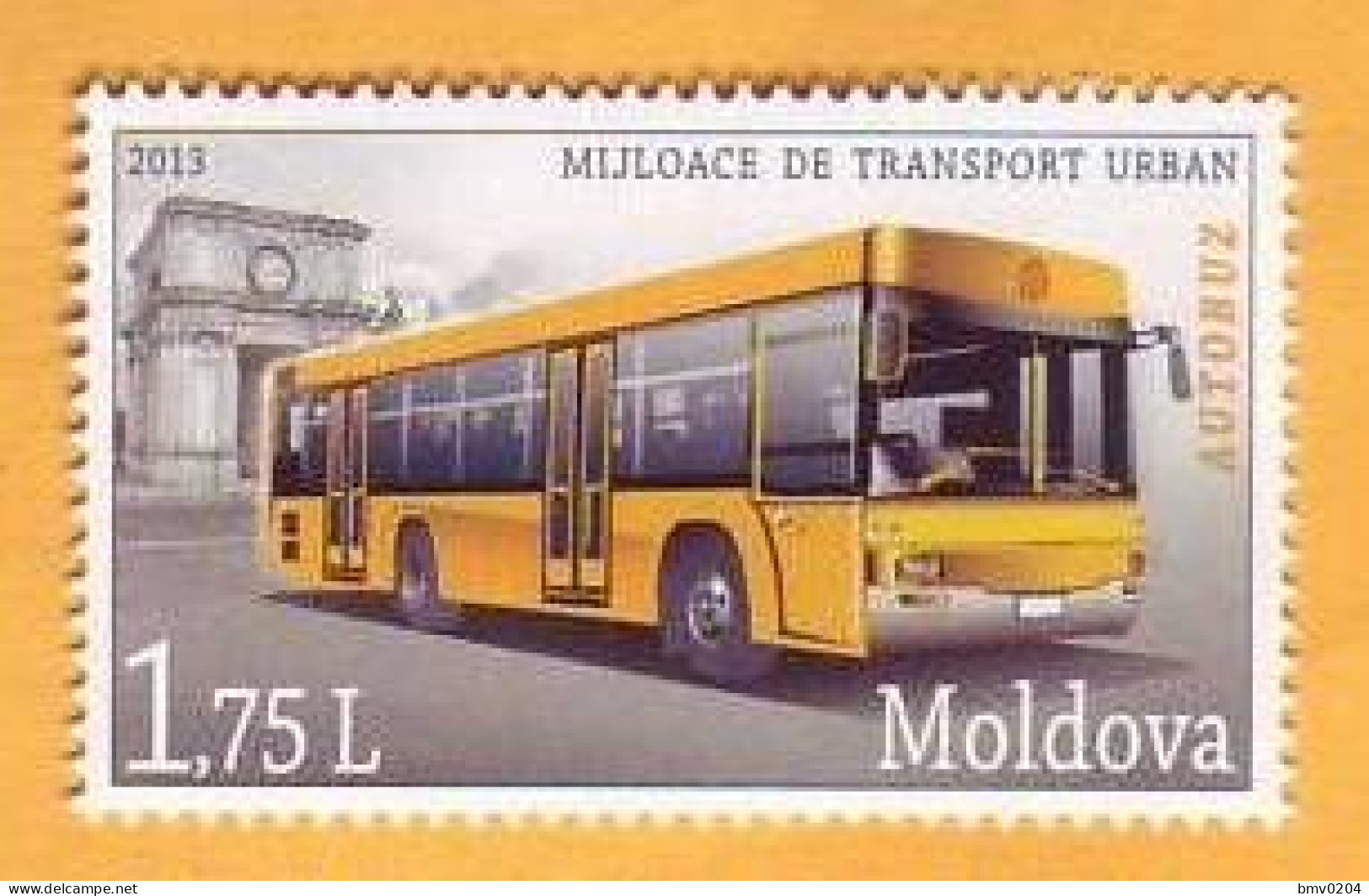 2013  Moldova  Moldau   Urban Transport. Bus 1v Mint - Bussen