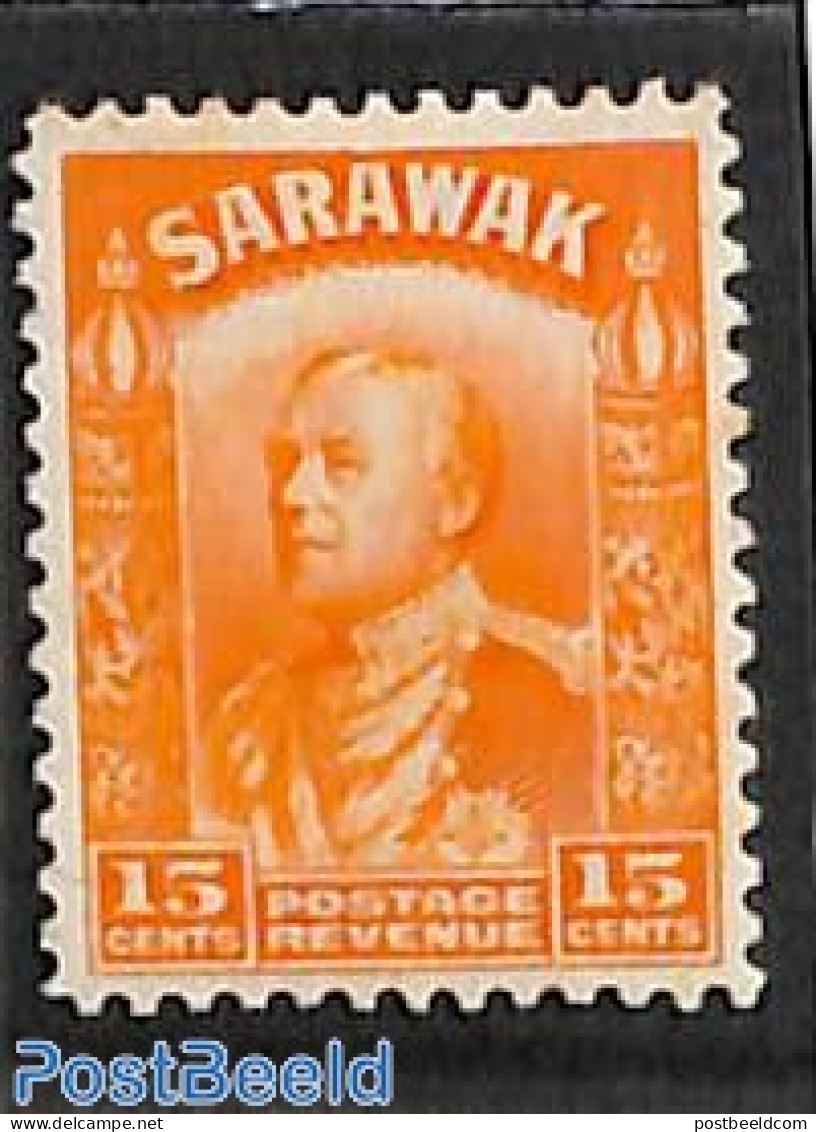 Malaysia 1934 Sarawak, 15c, Stamp Out Of Set, Unused (hinged) - Autres & Non Classés