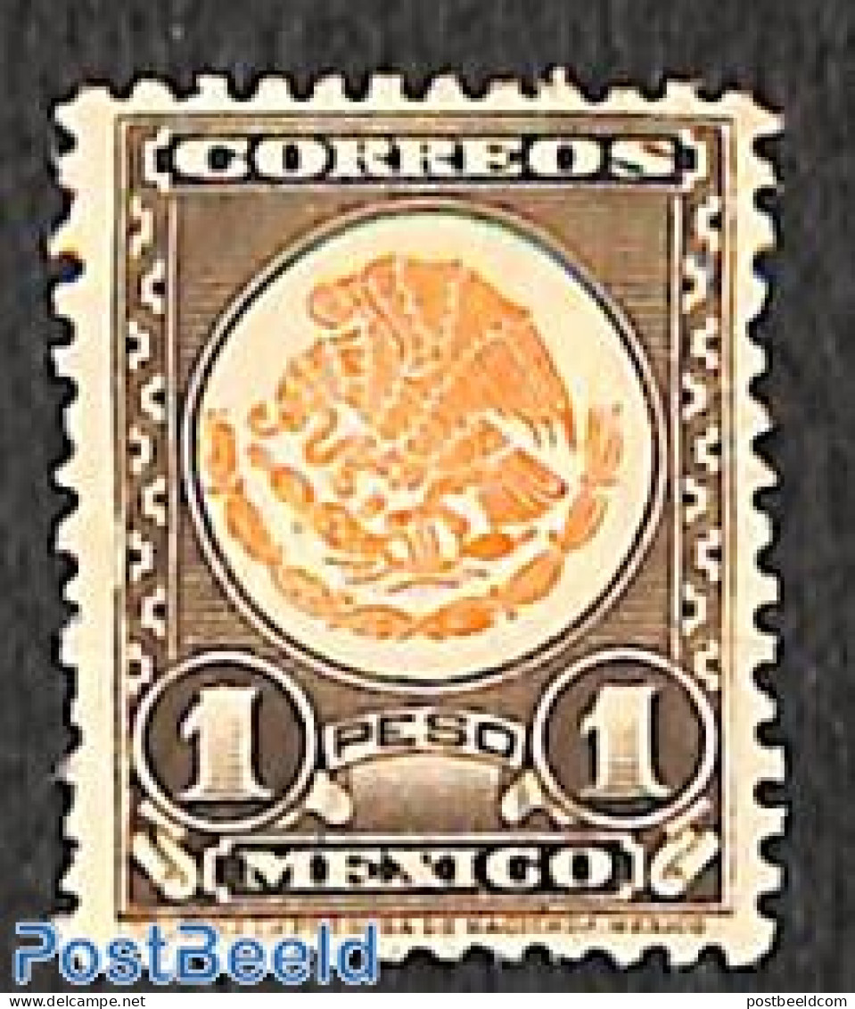 Mexico 1947 1p, Stamp Out Of Set, Unused (hinged) - Mexique