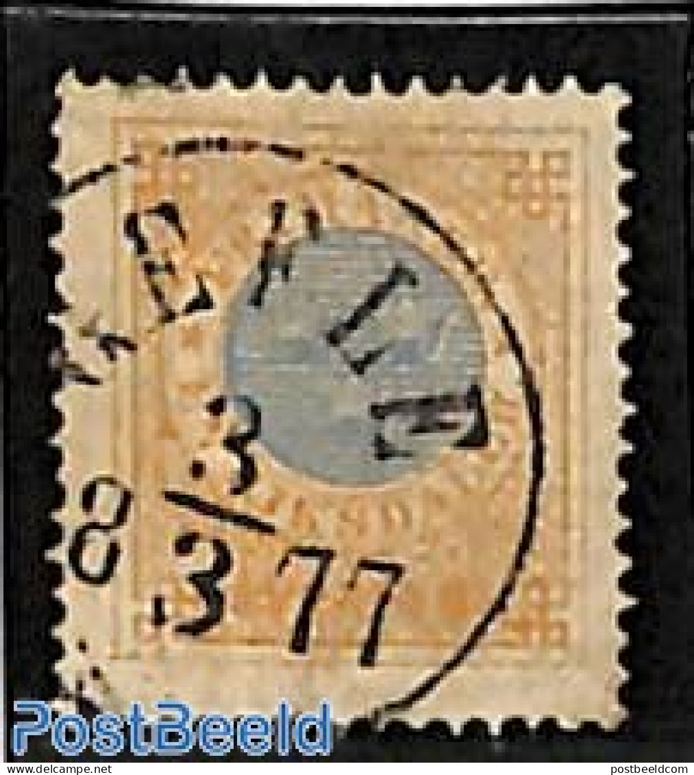 Sweden 1872 1rd, Perf. 14, Used, Used Stamps - Usati