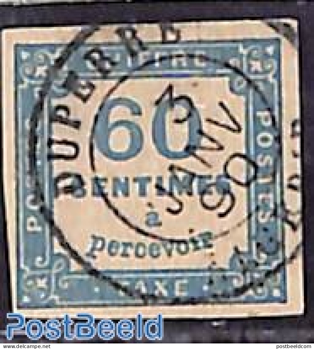 France 1878 Postage Due 60c, Used, Used Stamps - Sonstige & Ohne Zuordnung