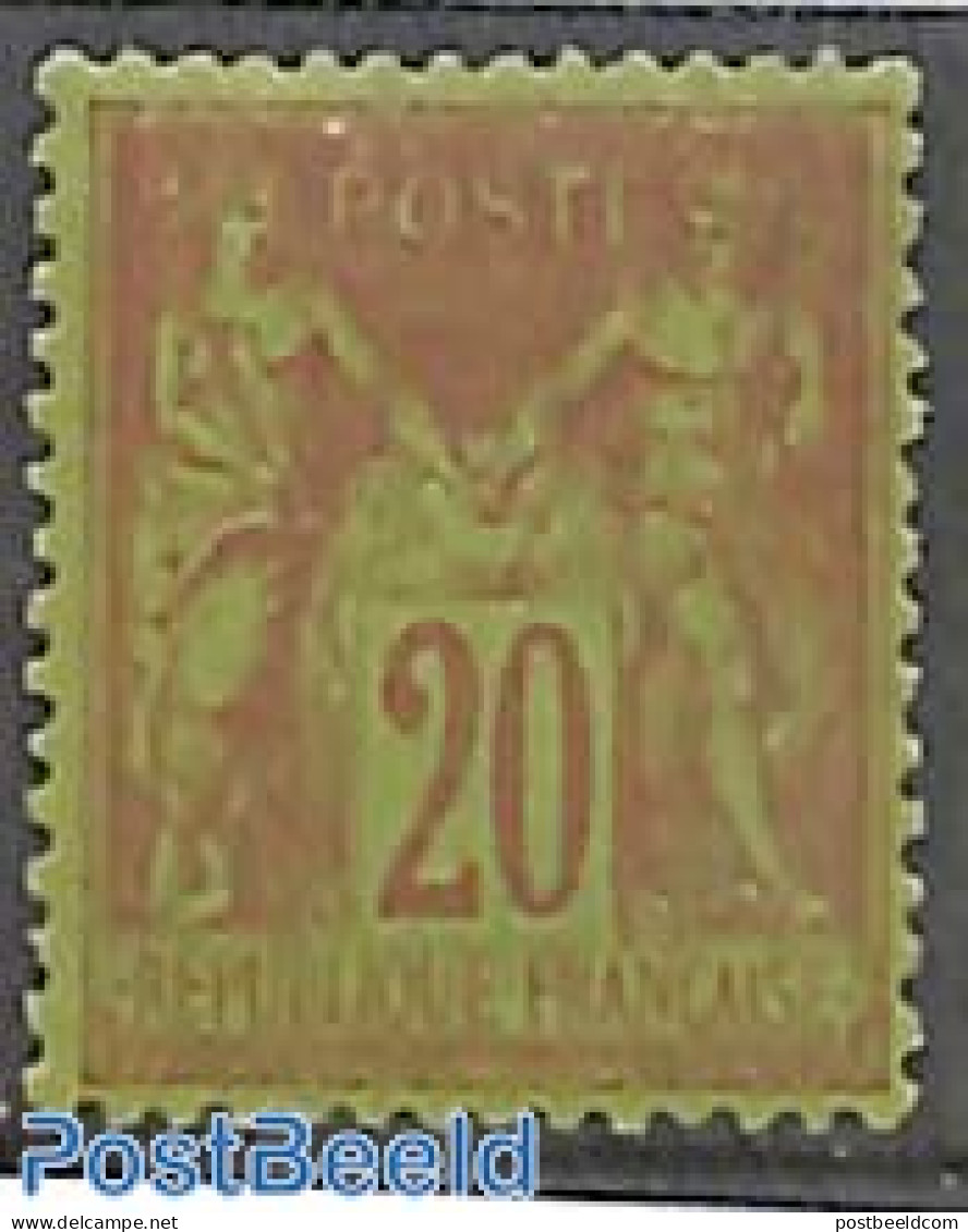 France 1884 Definitive 1v, Unused (hinged) - Nuevos