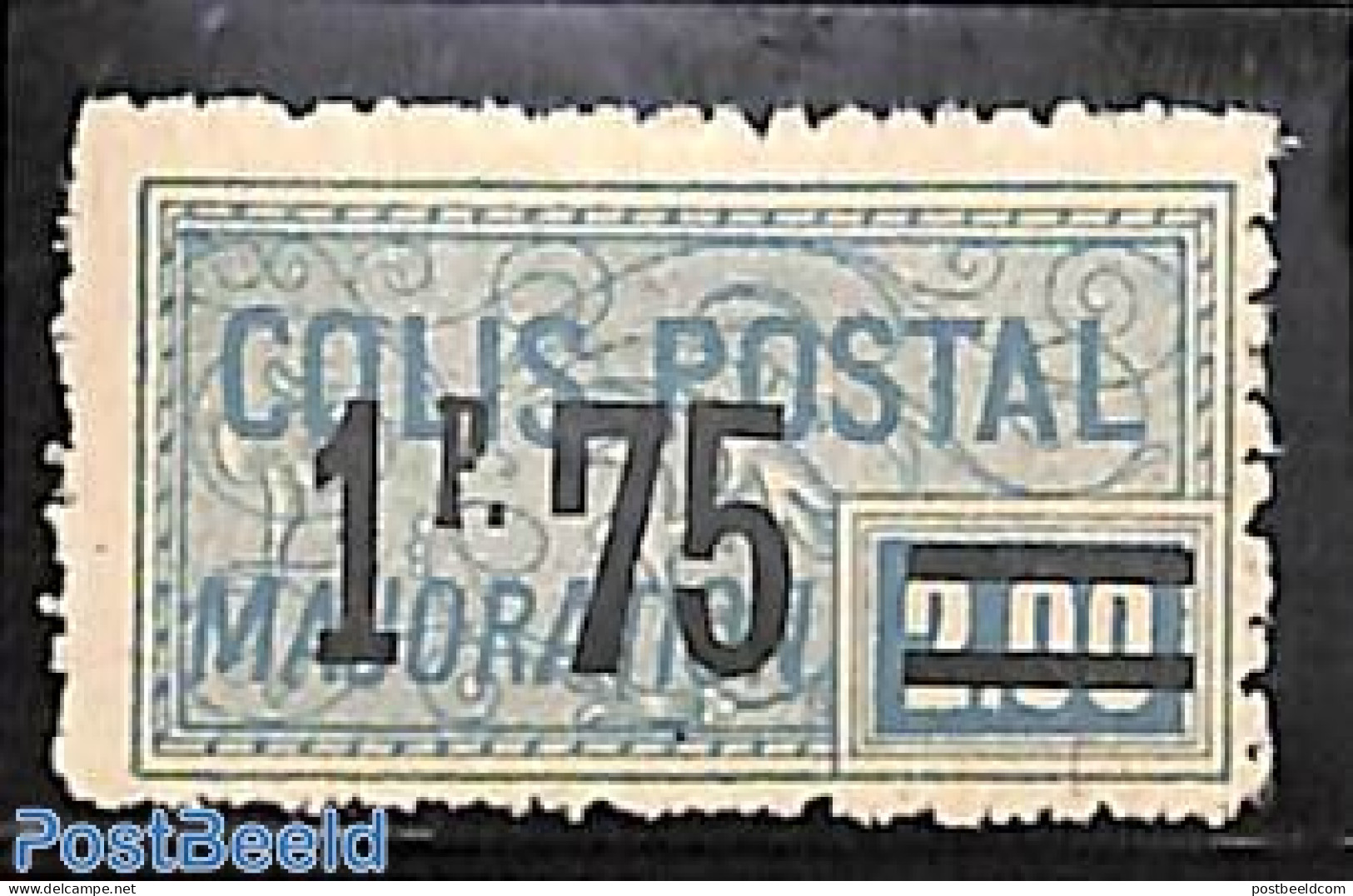 France 1926 1.75 On 2.00, Colis Postal, Stamp Out Of Set, Unused (hinged) - Ungebraucht