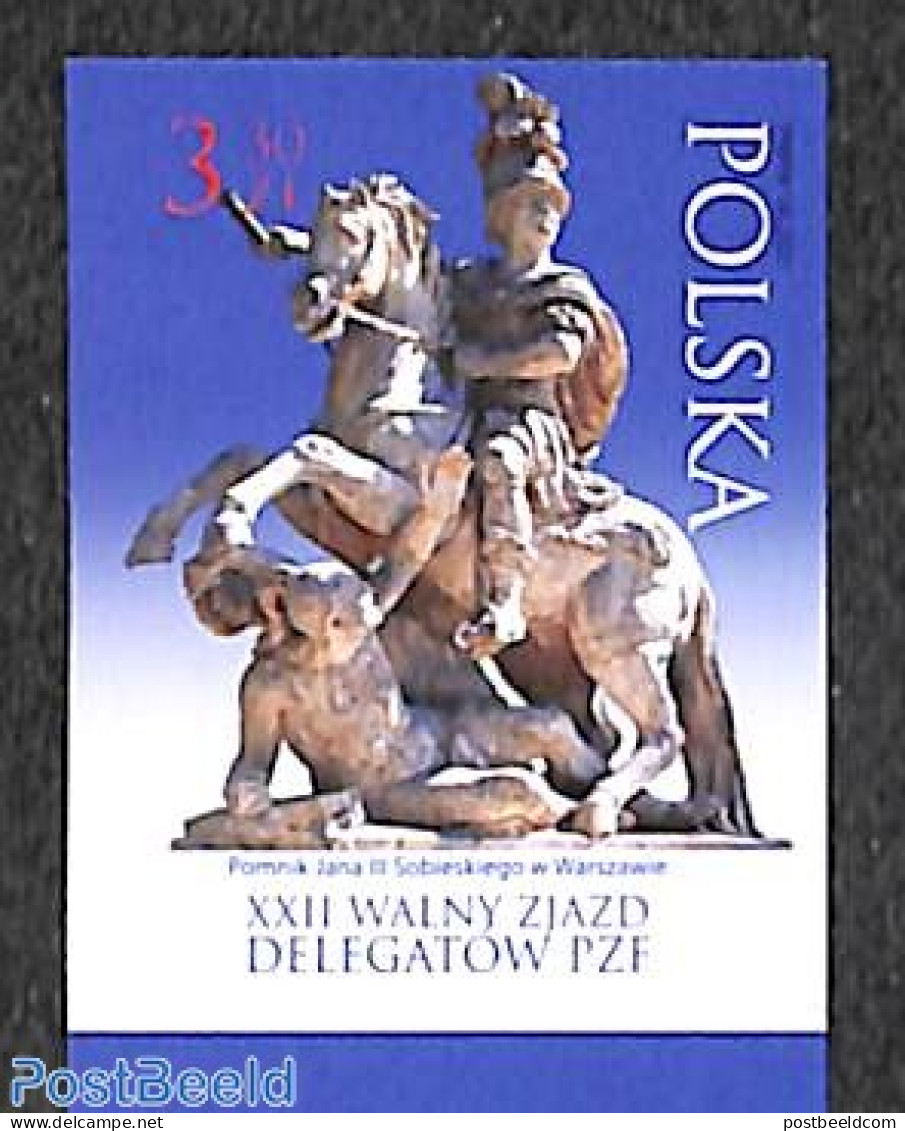 Poland 2021 PZF Congress 1v, Imperforated, Mint NH, Art - Sculpture - Nuovi