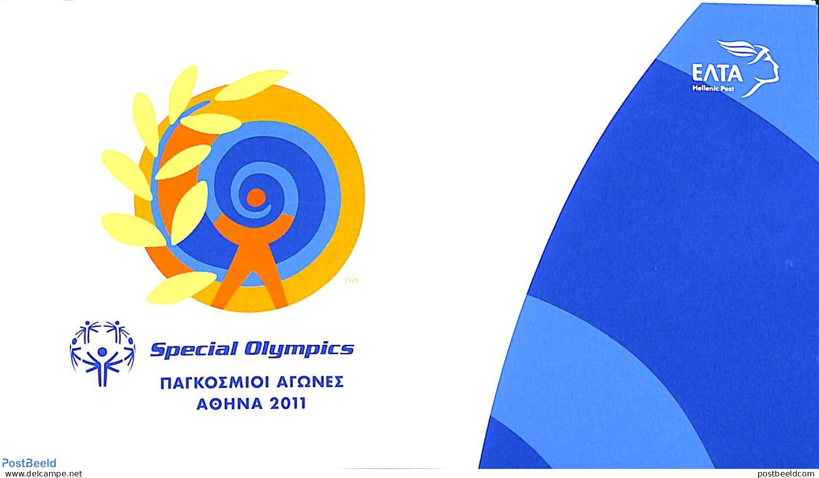 Greece 2011 Special Olympics Booklet, Mint NH, Sport - Olympic Games - Stamp Booklets - Nuovi