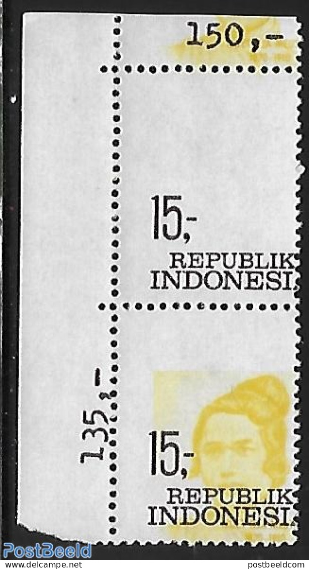 Indonesia 1969 Misprint, Mint NH, Various - Errors, Misprints, Plate Flaws - Oddities On Stamps