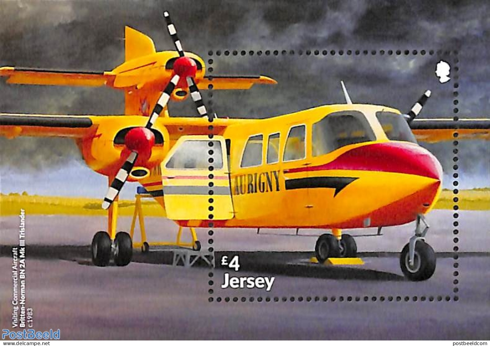 Jersey 2022 Commercial Aviation S/s, Mint NH, Transport - Aircraft & Aviation - Flugzeuge