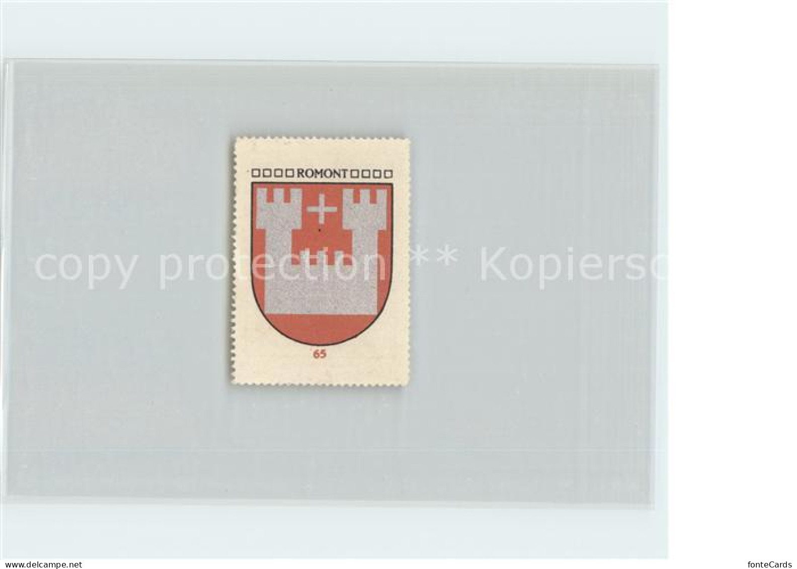 11667163 Romont FR Briefmarke Wappen Kaffee Hag Romont FR - Autres & Non Classés