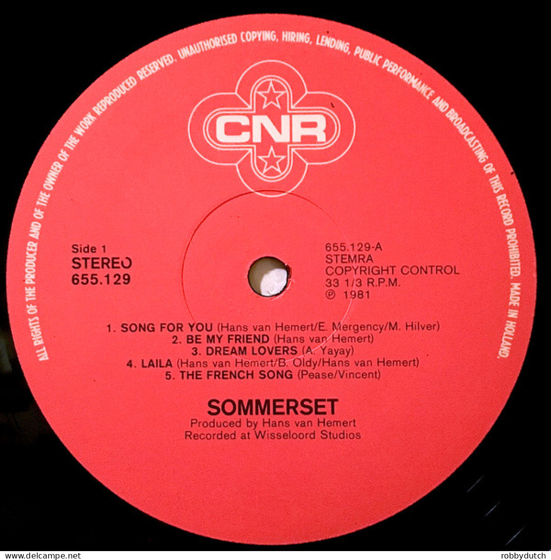 * LP *  SOMMERSET - SAME (Song For You) (Holland 1981 EX-) - Disco & Pop