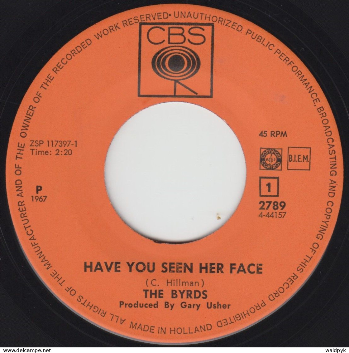 THE BYRDS - Have You Seen Her Face - Sonstige - Englische Musik