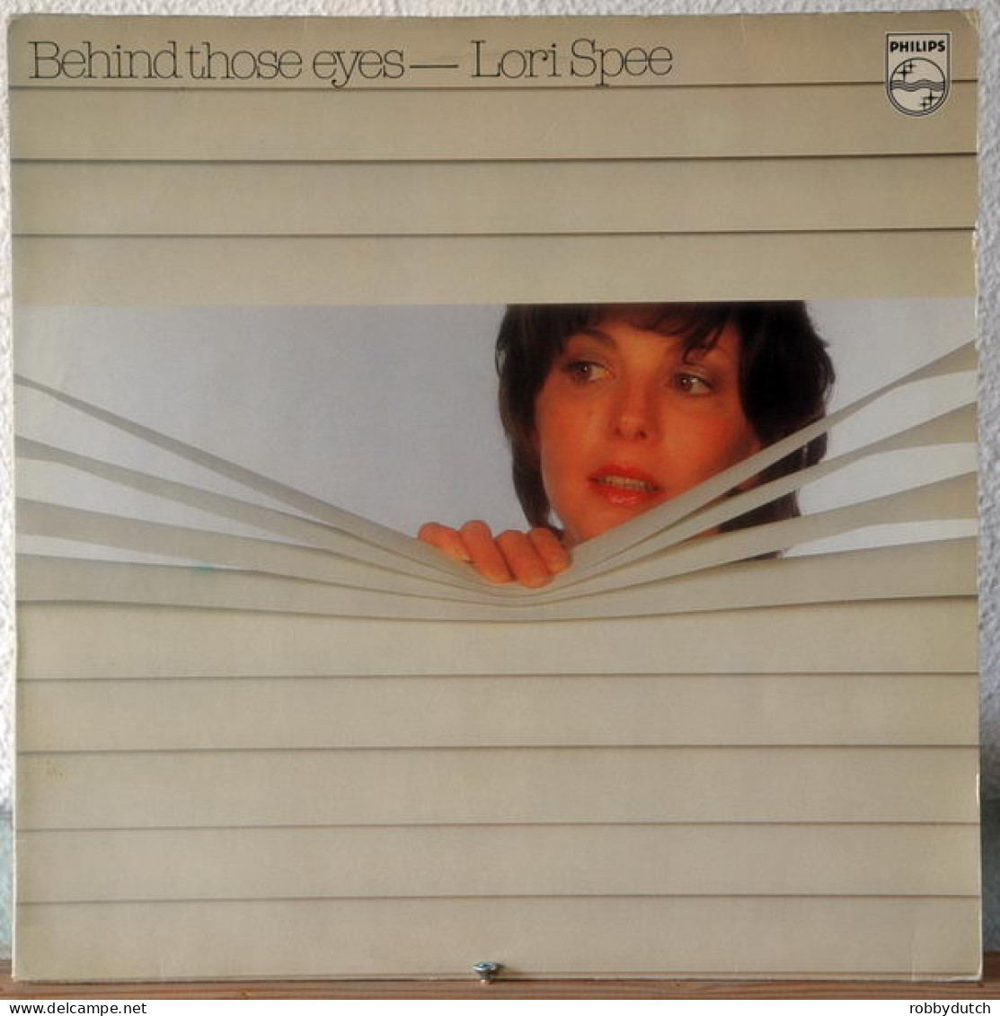 * LP *  LORI SPEE - BEHIND THOSE EYES (Holland 1980 EX) - Disco, Pop