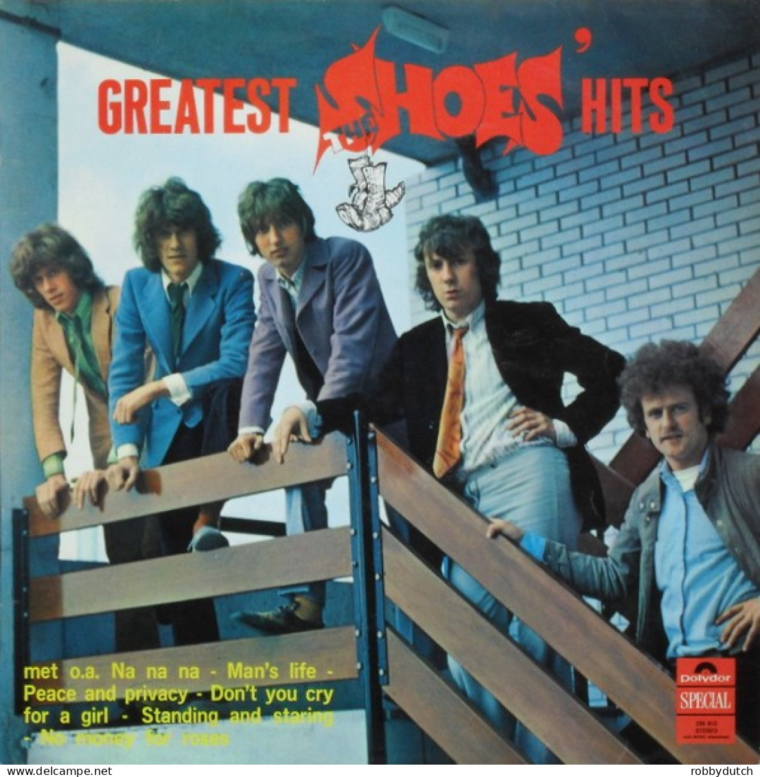 * LP *  THE SHOES - GREATEST SHOES' HITS (Holland 1967 EX-) - Disco, Pop