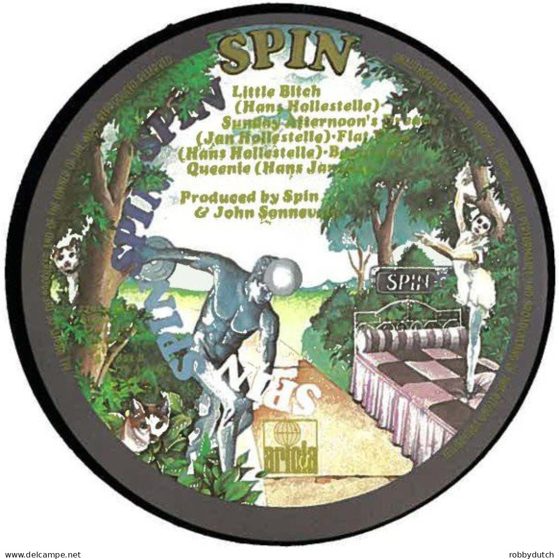* LP *  SPIN - FIRST ALBUM (Holland 1976) - Rock