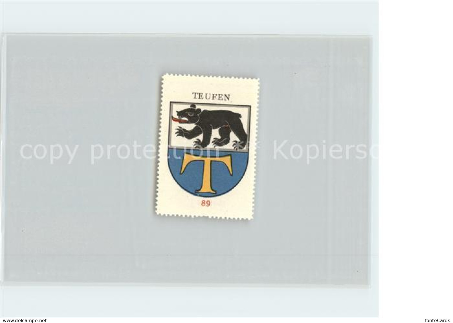 11667129 Teufen Mittelland Briefmarke Wappen Teufen Mittelland - Other & Unclassified