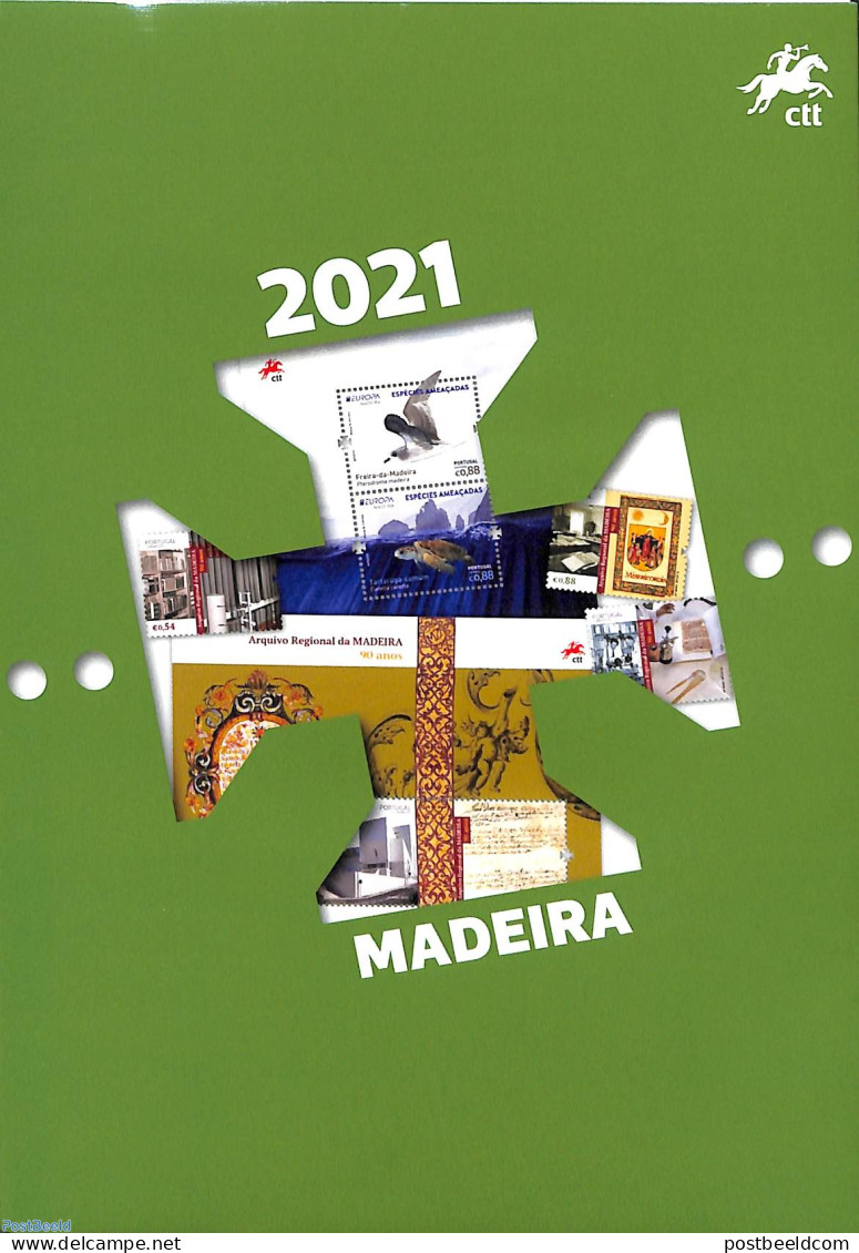 Madeira 2021 Official Yearset 2021, Mint NH - Madeira