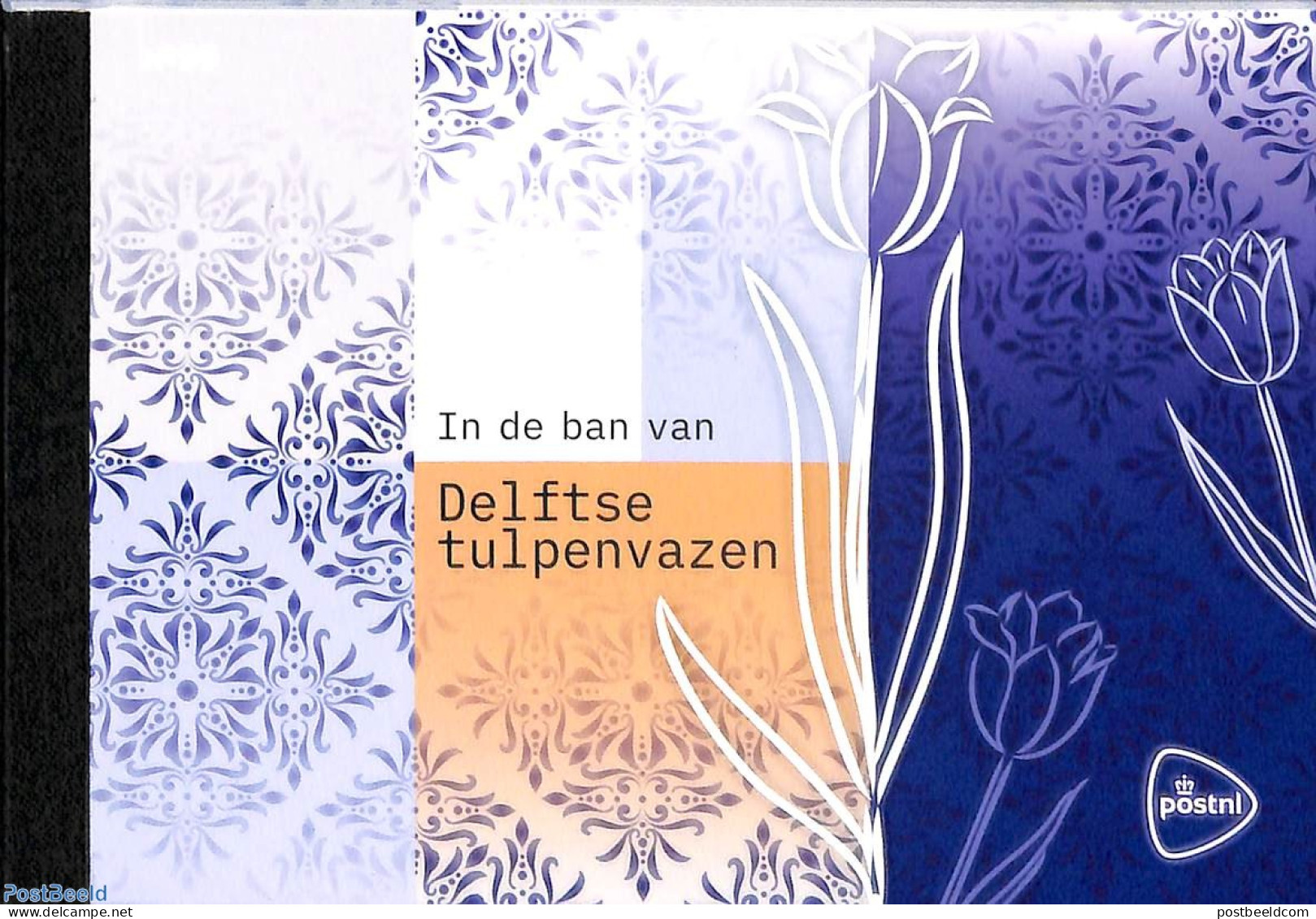 Netherlands 2022 Delft Tulip Vases, Prestige Booklet, Mint NH, Stamp Booklets - Art - Art & Antique Objects - Ceramics - Booklets & Coils