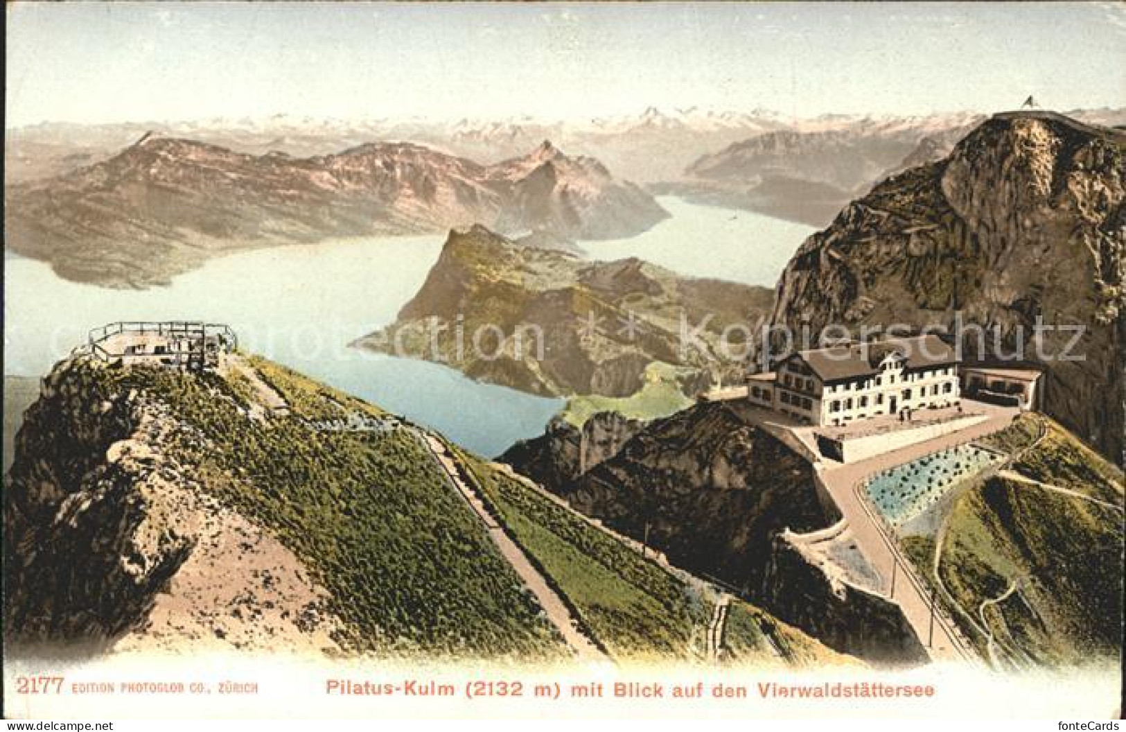 11666874 Pilatus Kulm Mit Blick Auf Vierwaldstaettersee Alpenpanorama Pilatus  - Sonstige & Ohne Zuordnung