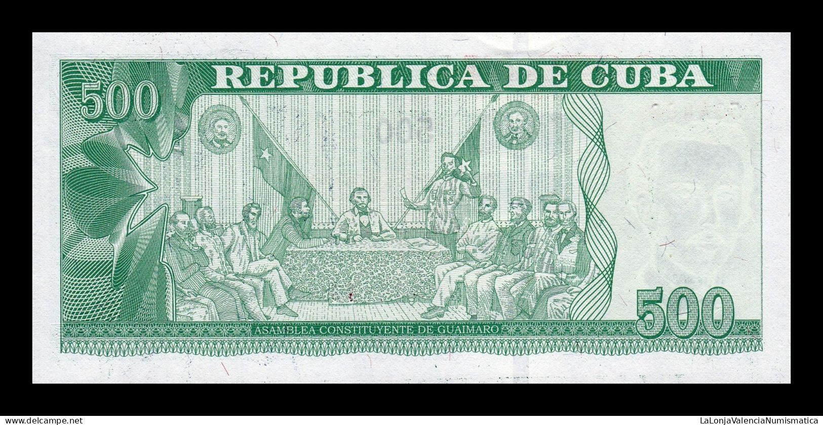 Cuba 500 Pesos Ignacio Agramonte 2024 Pick 131f Sc Unc - Cuba