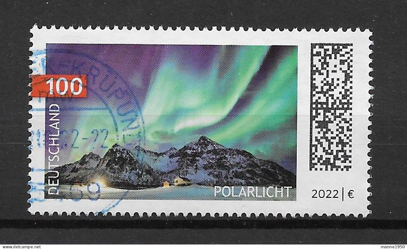 BRD/Bund 2022 Polarlicht Mi.Nr. 3680 Gestempelt - Used Stamps