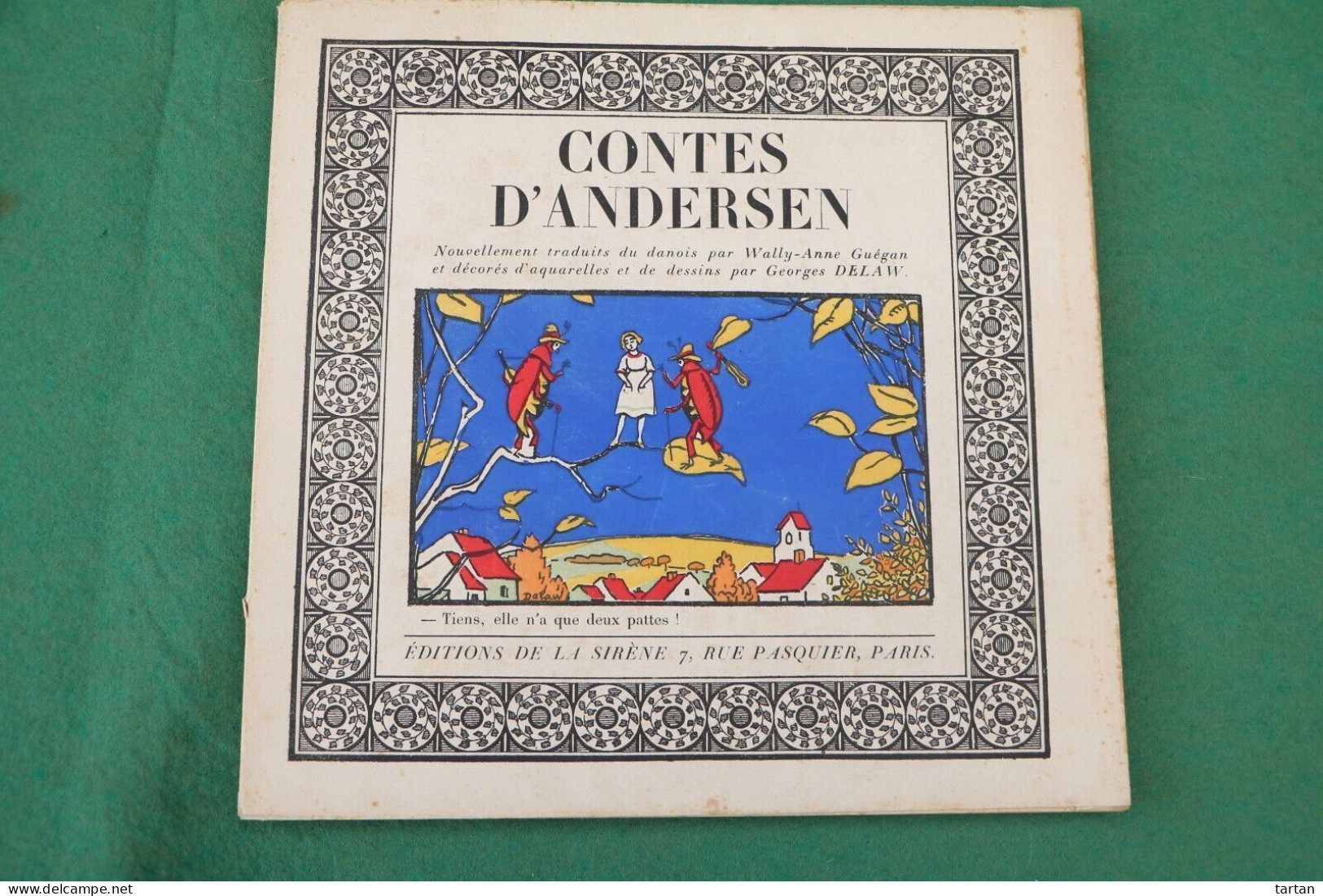 Contes D'Andersen  ANDERSEN, Hans-Christian; DELAW, Georges - Contes