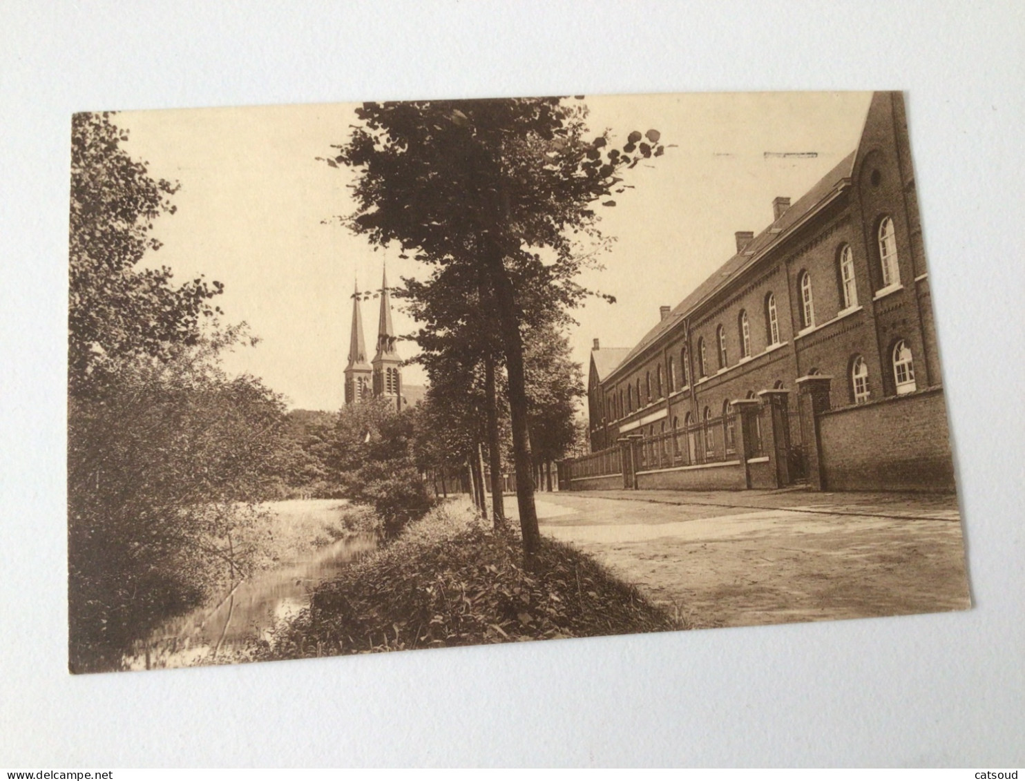 Carte Postale Ancienne (1931) Oostacker-Lourdes Pensionnat Des Sœurs De L’Enfant Jésus - Gent