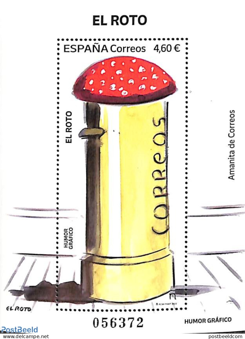 Spain 2022 El Roto S/s, Mint NH, Mail Boxes - Unused Stamps