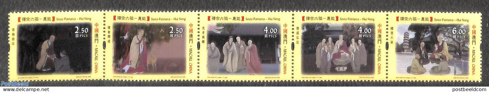 Macao 2022 Hui Neng 5v [::::], Mint NH - Unused Stamps