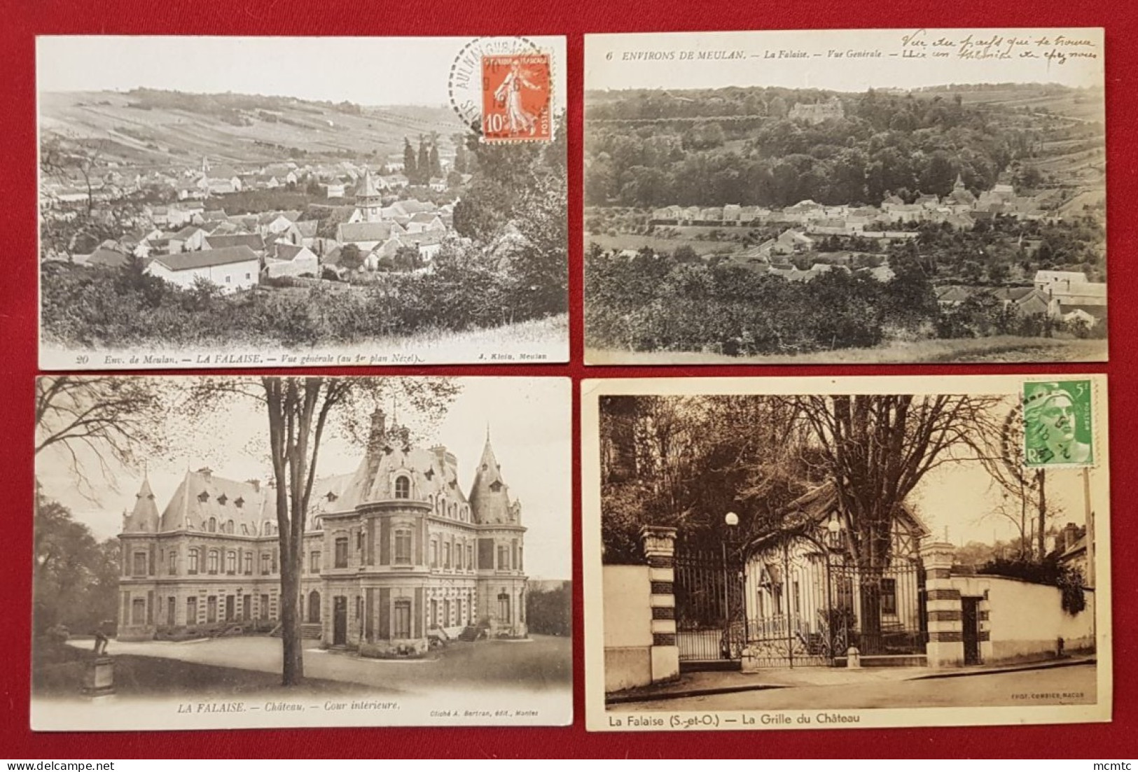 4 Cartes -  La Falaise    -( 78. Yvelines ) - Sonstige & Ohne Zuordnung