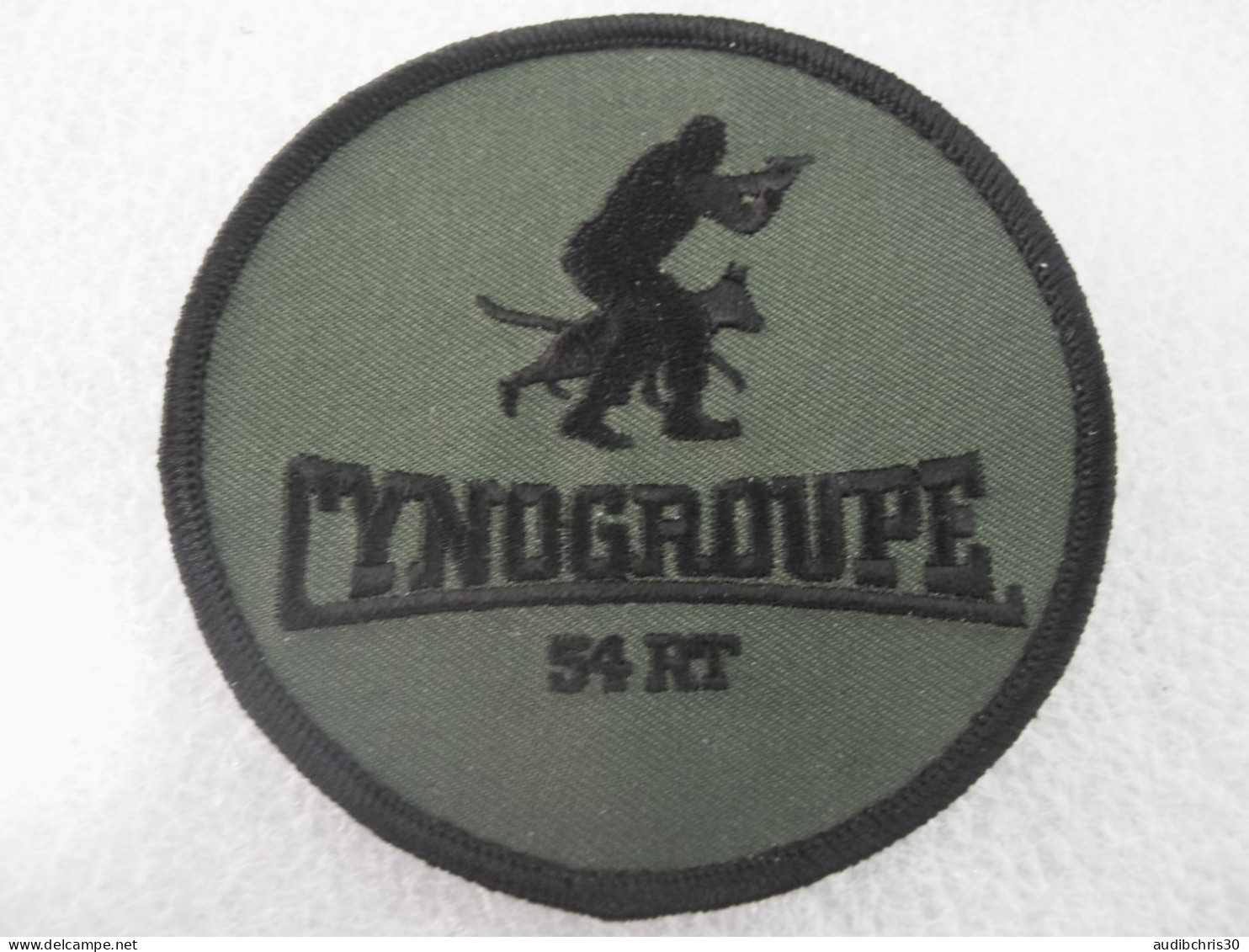 ECUSSON TRANSMISSIONS 54° RT LE GROUPE CYNOPHILE CYNOGROUPE OPEX SCRATCH 90MM - Armée De Terre