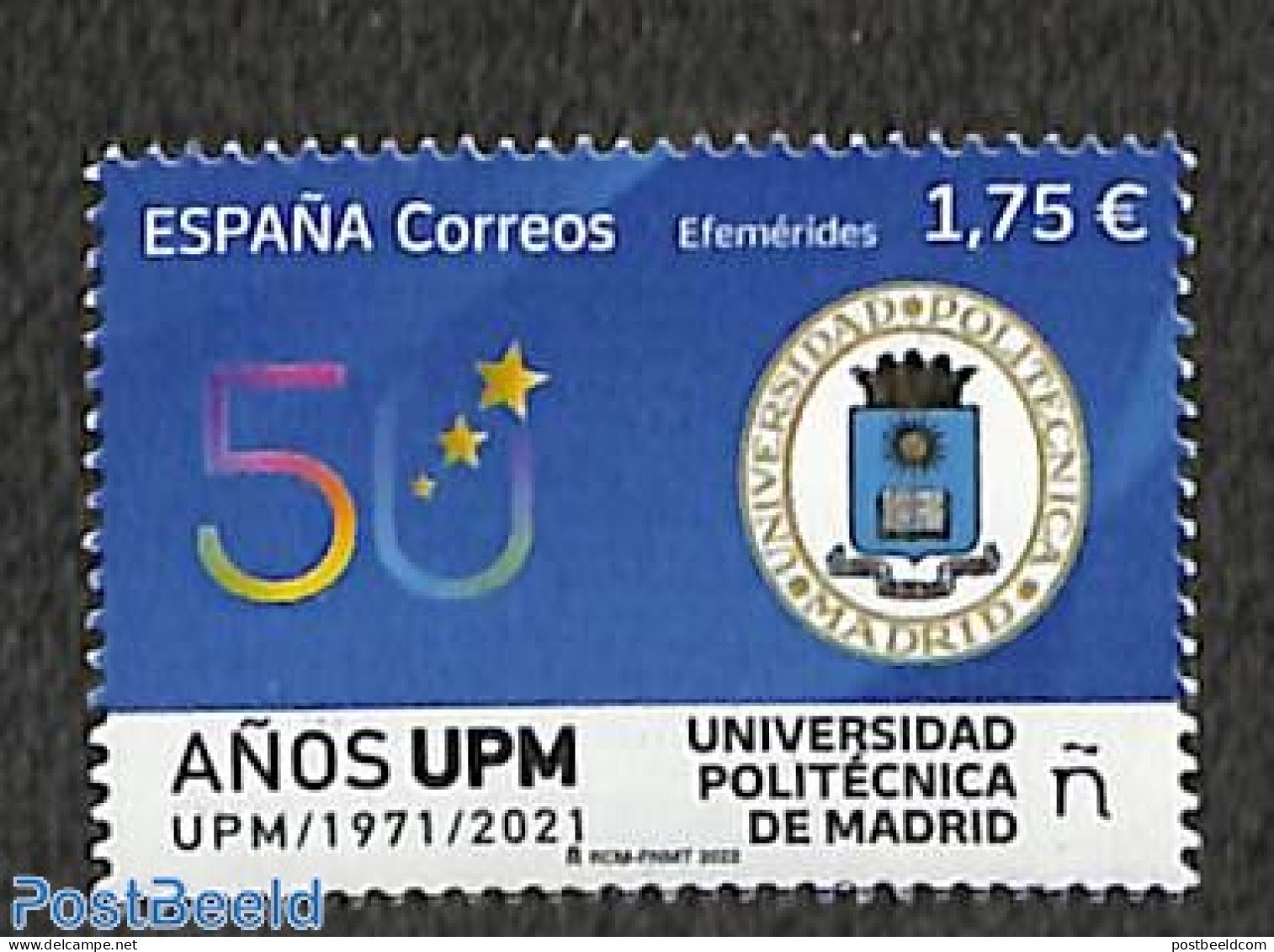 Spain 2022 Politechnical University 1v, Mint NH, Science - Education - Nuovi