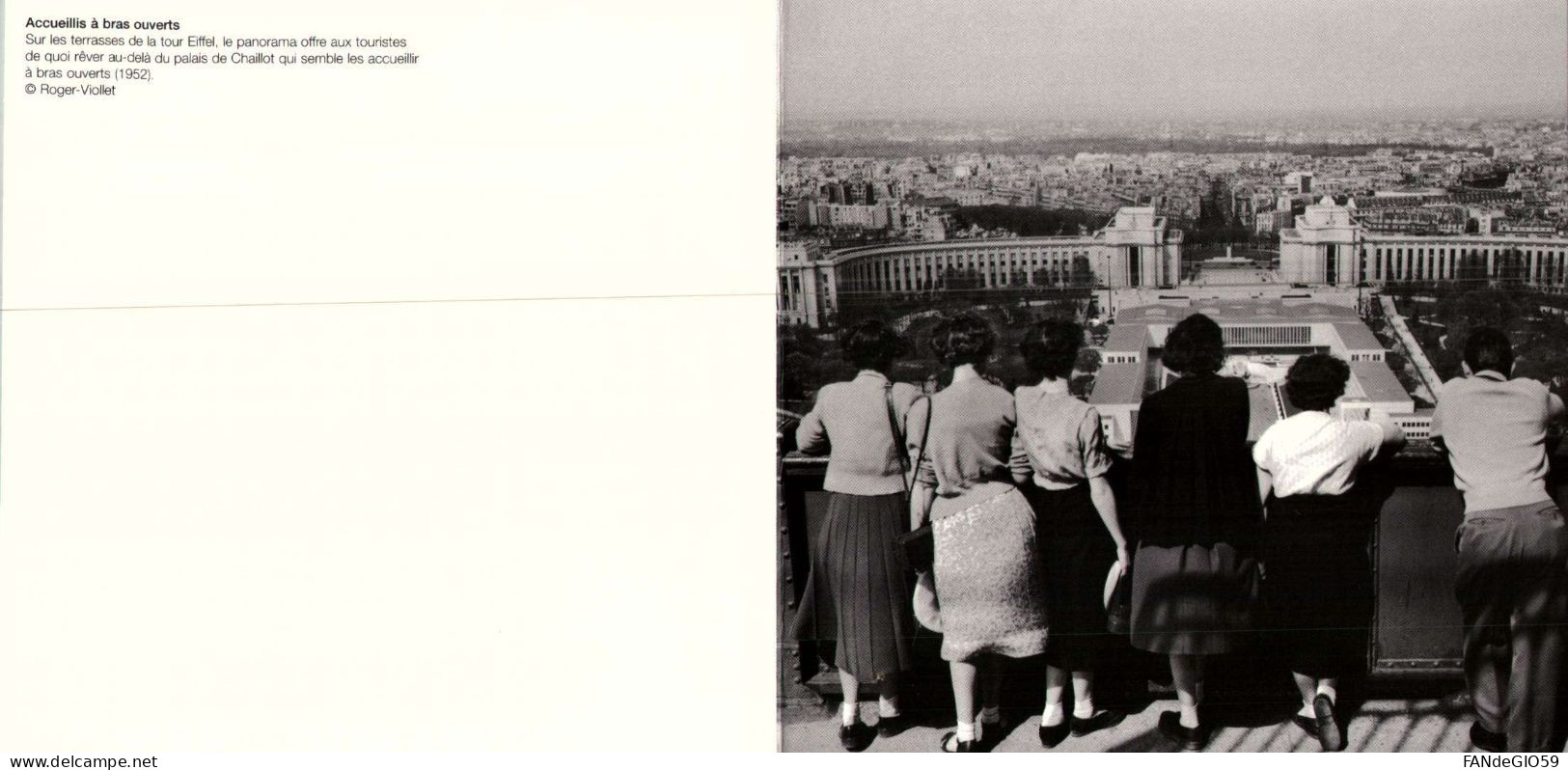 [75] Paris > Tour Eiffel Sur Les Terrasses   De La Tour  /// :format 2x 14x14  /// 18x14  ROGET   VIOLLET  /// RARE - Eiffelturm